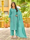 Daksha By Aanchi Roman Silk Kurti With Bottom Dupatta 